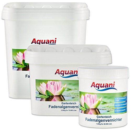 Mittel gegen Fadenalgen im Gartenteich – Aquani Fadenalgenvernichter