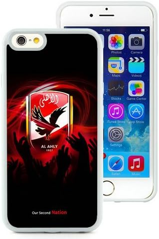 Generic iPhone 6 Case,Al Ahly 2 White Shell Case for iPhone 6S 4.7 Inches,TPU Cover