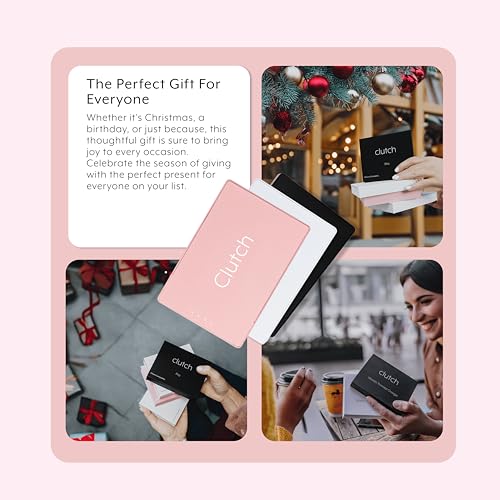 Clutch Pro - Portable iPhone Charger for Travel – 5000mAH TSA Approved Magnetic Airplane Safe Portable Charger only Compatible for iPhone 14 & Older Devices with Built-in Lightning Cable -3.7 oz- Pink - Image 7
