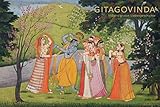 indische malerei  Gitagovinda: Eine indische Liebesgeschichte