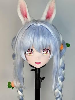 Amazon.co.jp: 兎田ぺこら 着ぐるみ マスク 全頭面 服 : おもちゃ