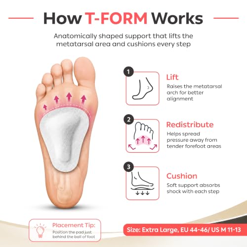 Pedag T-Form | Plantillas metatarsales tamaño XL para hombre miniatura 6