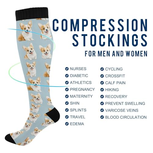 Image of Pigsaly Ceramic Mugs Coffee Cups Womens Knee High Socks Love Compression Socks Athletic Tube Sock Outdoor Sport Socks