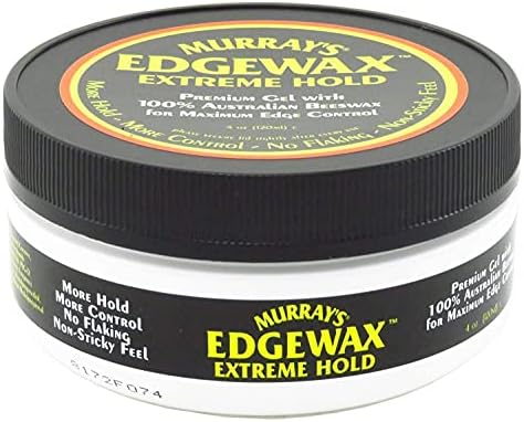 Amazon.com : Murrays Edgewax Gel 4 Ounce Jar Extreme Hold (120ml) (2 ...