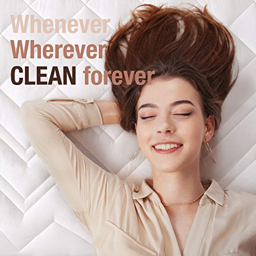 Exq Home King Mattress Pad Quilted Mattress Protector Fitted Sheet Mattress Cover For Bed Stretch Up To 18” Deep Pocket (Breathable) #TOP6