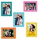 BELLE VOUS Magnetische Bilderrahmen Foto Magnete (15er Packung) Für 10 x 15 cm Fotos - Collage Magnet Kühlschrank Bilderrahmen für Kühl- und Metalloberflächen - 5 Farben