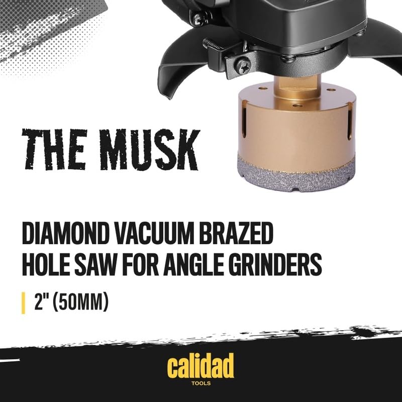 Miniatura 2 de Calidad Broca de núcleo de diamante - Sierra de agujero de diamante soldada al vacío - Perforación de núcleo de alta precisión - Broca multiusos