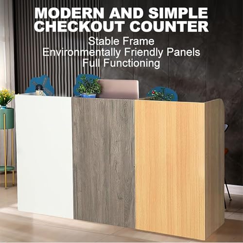 Table de réception moderne pour optimiser l'accueil encombré d'un hôtel