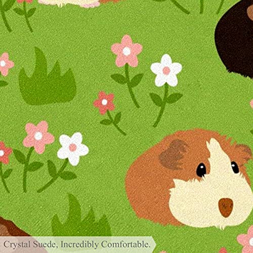Tapis de jeu enfant cochon d'inde - Tapis de sol rond animaux