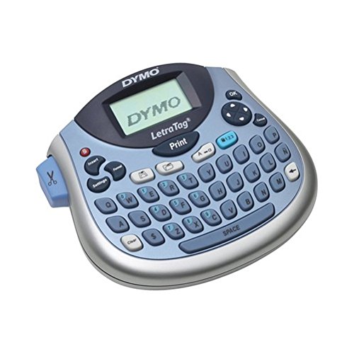 Dymo LetraTag LT100-H Label Maker - 6.8mm/s Color - Tape - 0.47 - 160 dpi Auto Power OFF Manual Cutter Time Function Date Function (1733011)