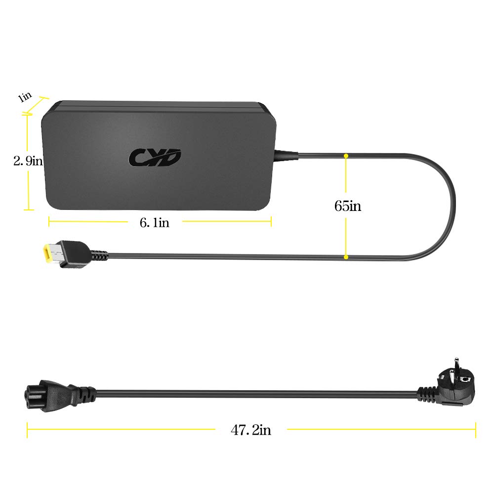 Lenovo ThinkPad 135W AC Adapter (Slim Tip) for ThinkPad T540p