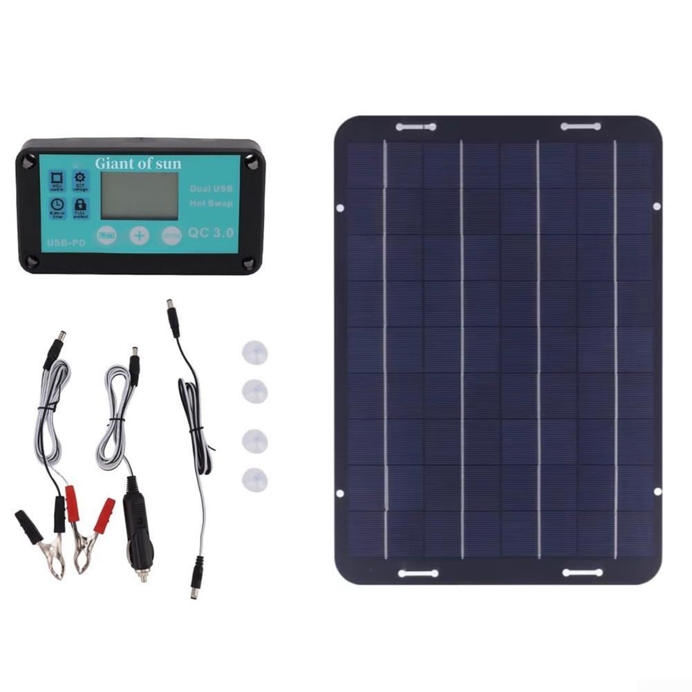 Panneau solaire 40W 18V polycristallin pour l'autonomie électrique en camping et road trip