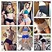 TYUIO Yoga Shorts Women Athletic Workout Activewear Gym Running Shorts Black M