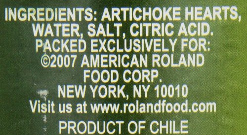 Miniatura 10 de Roland Foods Corazones de alcachofa en cuartos, lata de 5 libras y 8 onzas, paquete de 2