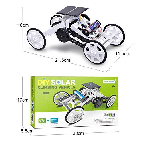 17Tek STEM Educational Solar Robot - Green Energy DIY Science Solar Power Kits