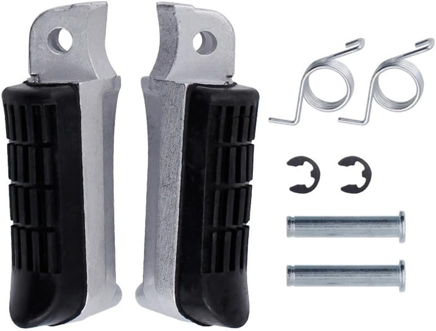 Motorbike Accessories Front Footrests Foot Pedals Compatible with HONDA CBR900 CBR1000F CBR1100XX CBF500 CBF600 CBF1000 NT400 NT650 Bros Accessories