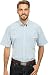 Cinch Men's Classic Fit Short Sleeve Two Flap Pocket Plaid Shirt