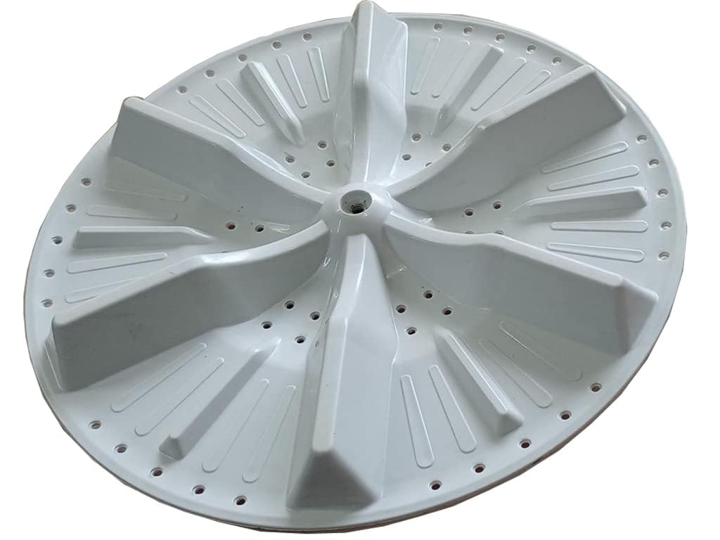 Washing Machine Pulsator Baffle with 11 Teeth Knurling Shaft, Grey, 6 Baffles, Spare Part-image-40
