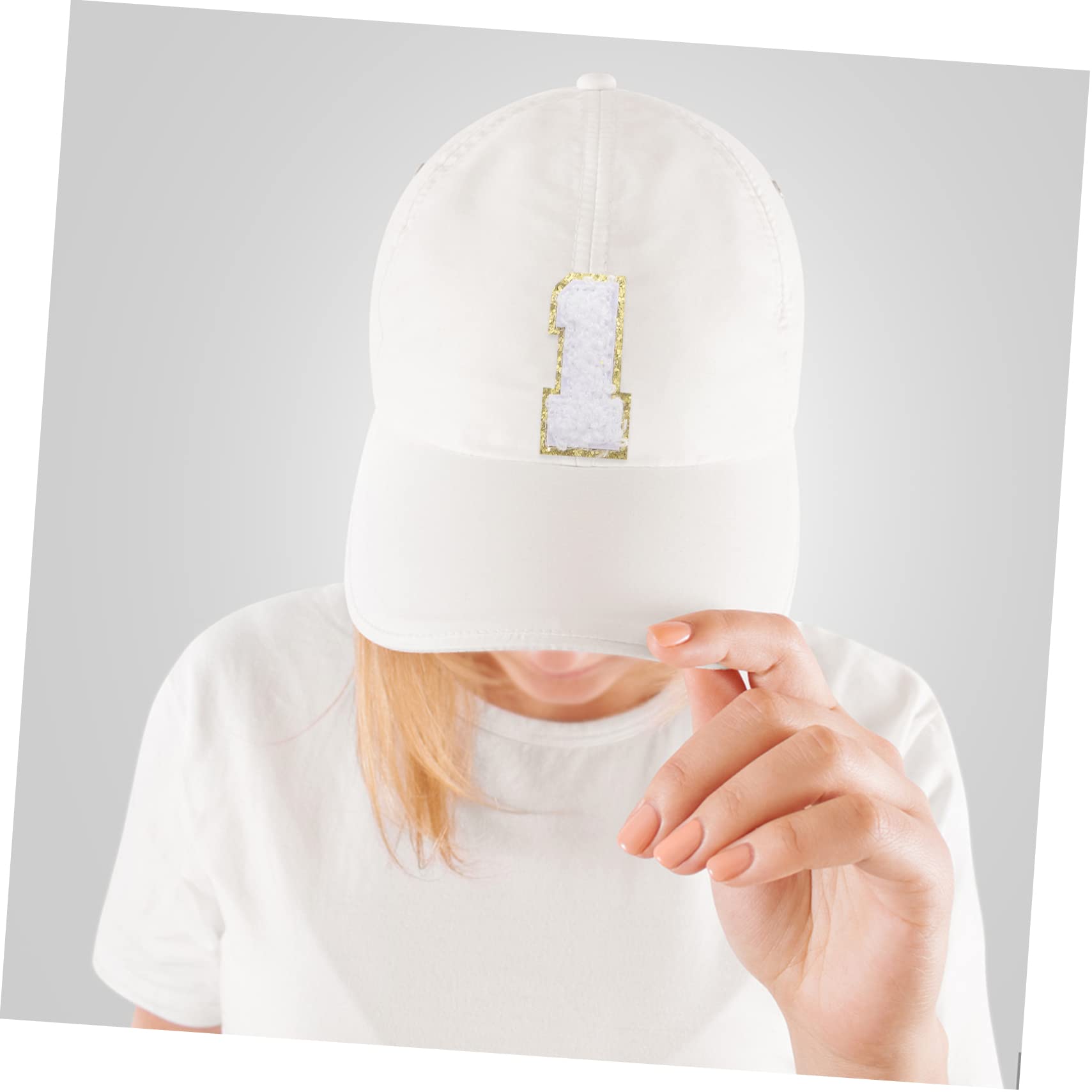 Operitacx 100pièces Patches Numérotés Brodés Pour Réparation De Vêtements Accessoires Décoratifs Pour Personnaliser Tenues