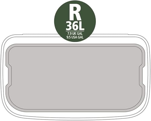 Vista 112 de Brabantia Bo - Cubo de basura – 1 cubo interior de 9.5 galones (acero mate FPP) cubo de basura para residuos/reciclaje, compartimento extraíble +