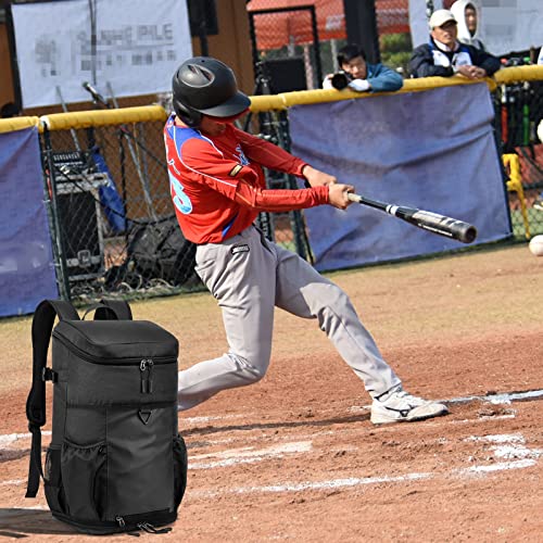 Tuguan Baseball Backpack For Youth&Adults Sports Exercise Training Softball Soccer Coach Baseball Bat Equipment Backpack Bags Shoe Compartment With Hook For Helmet #TOP1