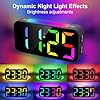 Topski Loud Alarm Clocks for Bedrooms Heavy Sleepers, Plug-in Digital Bedside Clock with Night Light, Large Display, Dual Alarm, Snooze, Dimmable for Kids Teens Boys Girls #1