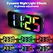 Topski Loud Alarm Clocks for Bedrooms Heavy Sleepers, Plug-in Digital Bedside Clock with Night Light, Large Display, Dual Alarm, Snooze, Dimmable for Kids Teens Boys Girls