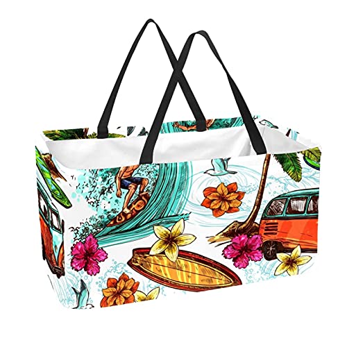 Panier de courses lavable et rigide pour ne plus écraser vos légumes