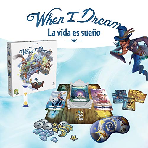 Asmodee -Wenn ich träume-Jeu de Plateau (Repos Produktion RPWD0001) Version Espagnole – Bild 6
