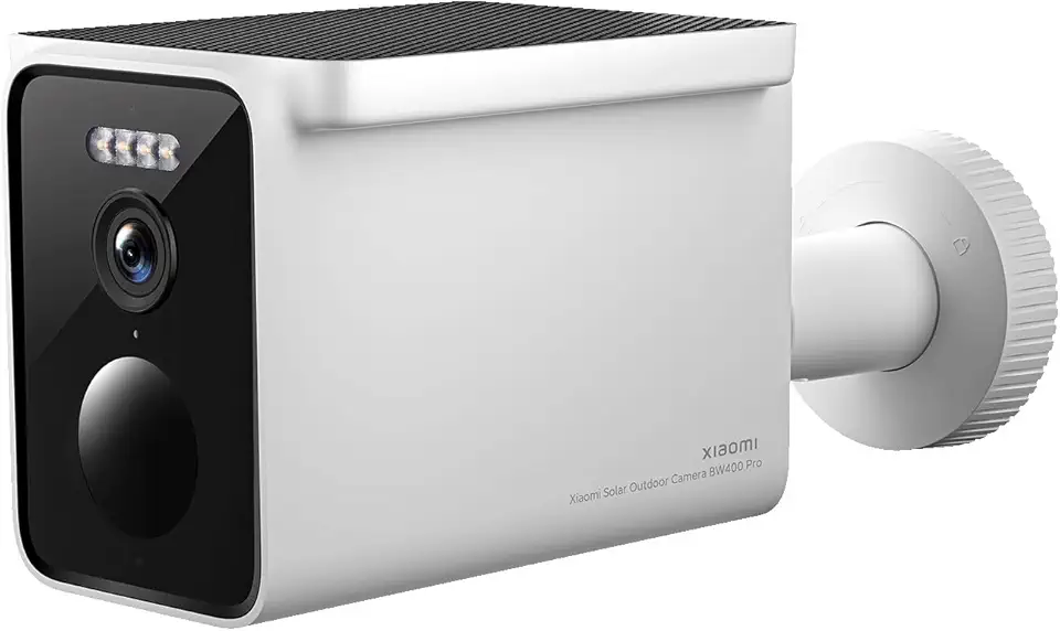 Xiaomi Conjunto de câmera solar externa BW400 Pro, bateria de alta capacidade de 10000mAh, FOV de 132°, criptografia de dados em vários níveis, classificação IP66, visão noturna ultra clara de 2,5K