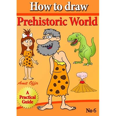 Drawing Books for Children - How to Draw Prehistoric World