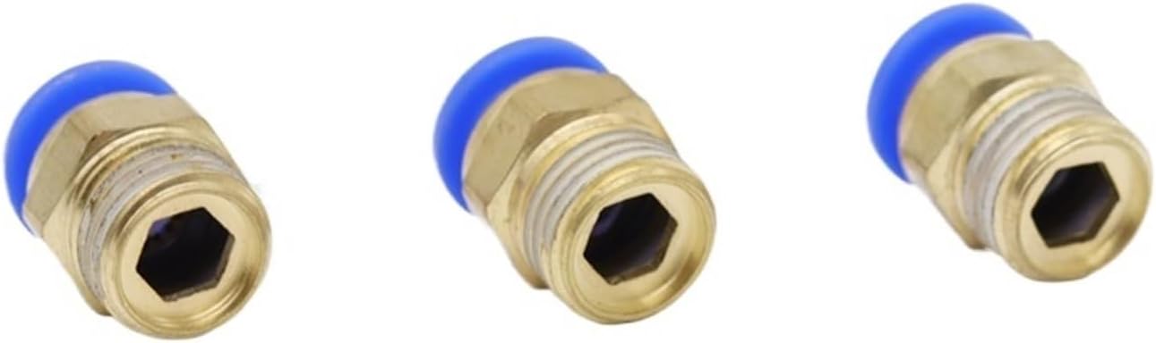 PC external thread straight through quick plug connector PC8-02/10-03/12-04 quick plug pneumatic connector trachea connector(PC8-03)
