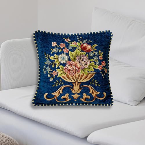 Housse de coussin bleu résistante et lavable pour protéger vos fauteuils - 5