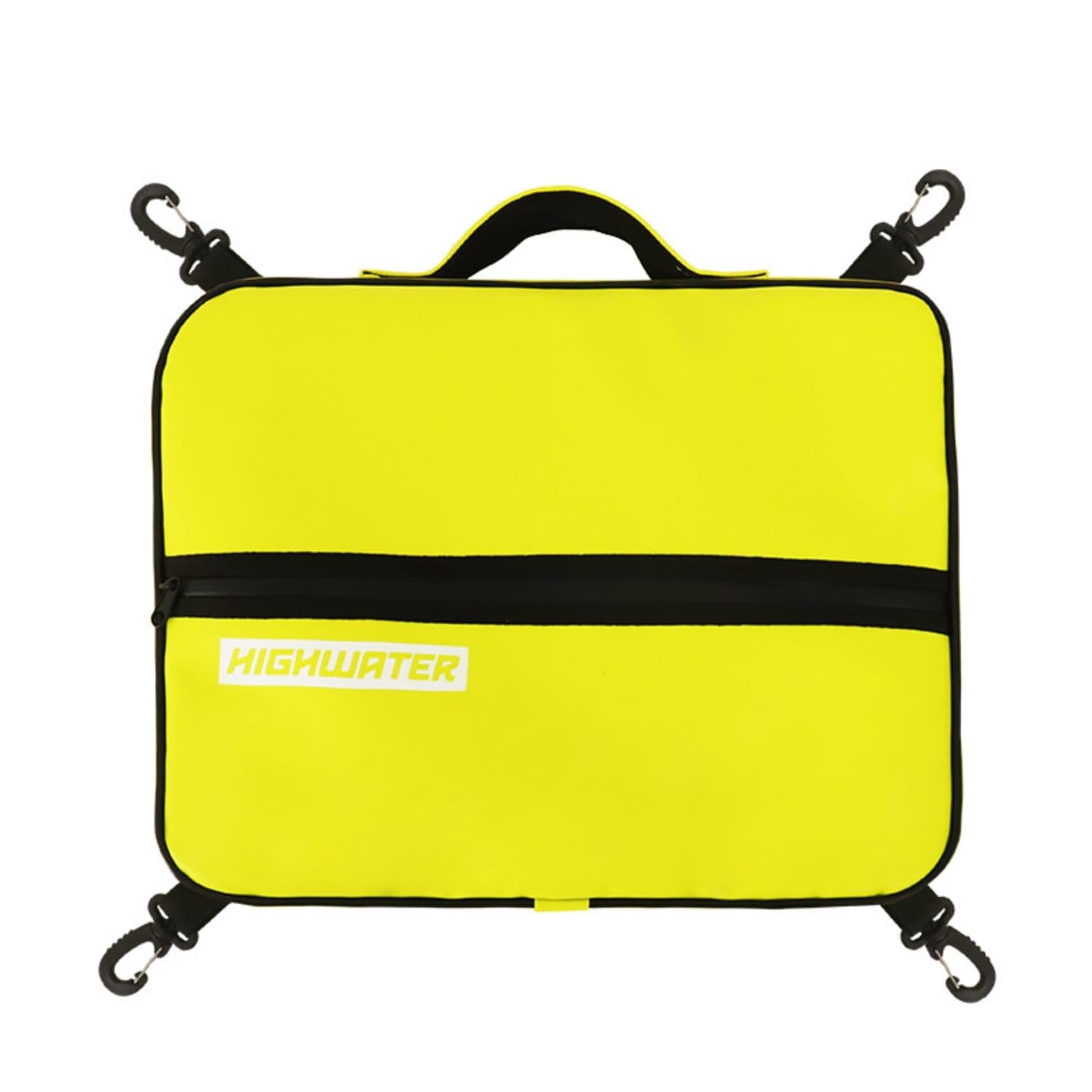 Water-Resistant Paddleboard Deck Bag with Pockets Slim Paddleboard Deck Bag Zippered Zipper for Paddleboarders, Kayakers, Paddleboarding, Kayaking, Yellow-image-15