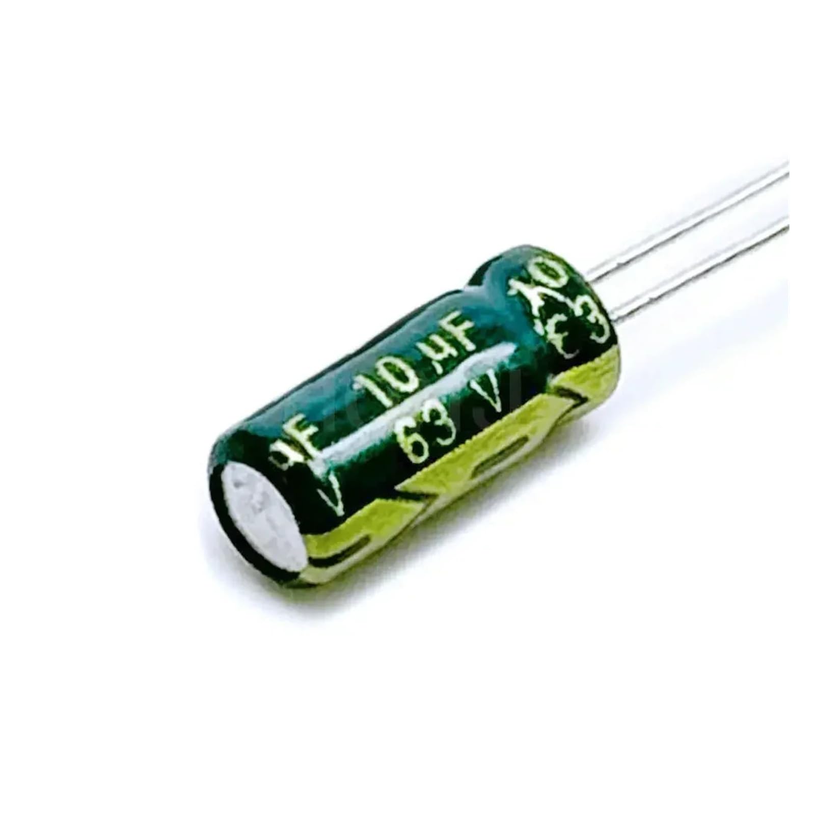 Condensateurs 10uF 63V 105C radial miniature 5x11mm pour maintenance électronique de précision