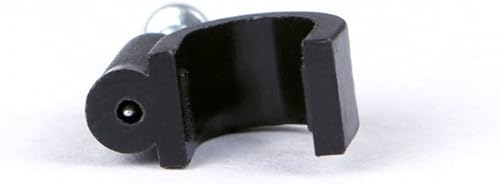 Miniatura 3 de TENINYU Paquete de 200 clips de cable para cables Ethernet para cable de 0.276 in para cable RG6 Cat6, color negro