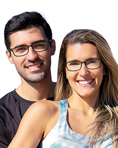 Luff Unbreakable Reading Glasses For Women,4Pcs Blue Light Blocking Reading Glasses Men,Comfortable Spring Hinge Readers,Computer Glasses Anti Eyestrain,Eyeglasses Stylish(1.5X) #TOP2