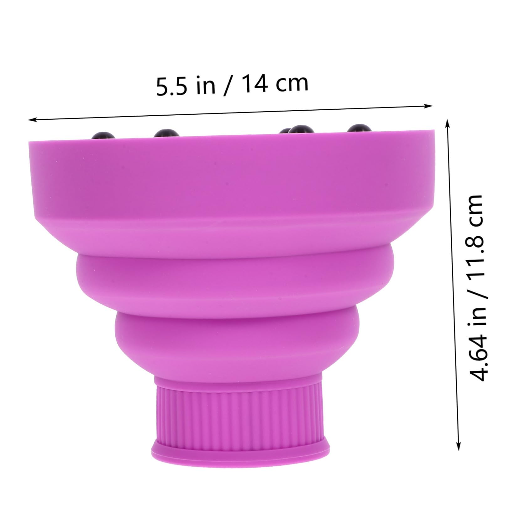 PartyKindom Hair Dryer Perm Mask Diffuser Attachment for Hair Dryer Folding Foldable Hair Dryer Diffuser Hair Dryer Tool Diffuser Blow Dryer Attachment Curly Hair Diffuser Nozzle