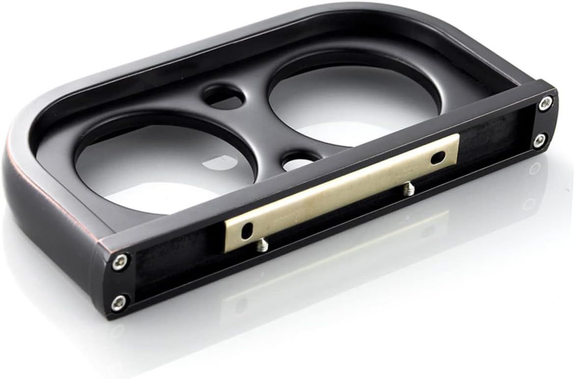 Garneck Toothbrush Cup Holder Wall Mounted Organizer Black for Bathroom Rack Fixtures