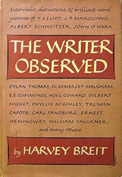 Hardcover The Writer Observed Book