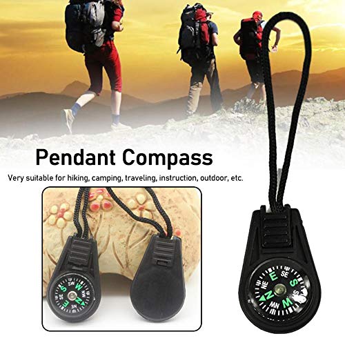 Shoud Orienteering Compass,Hiking Backpacking Compass,Survival Compass, Tactical Survival Compass With Lanyard,Sighting Map Compass,Pocket Compass For Kids,Portable Compass For Navigation #TOP3