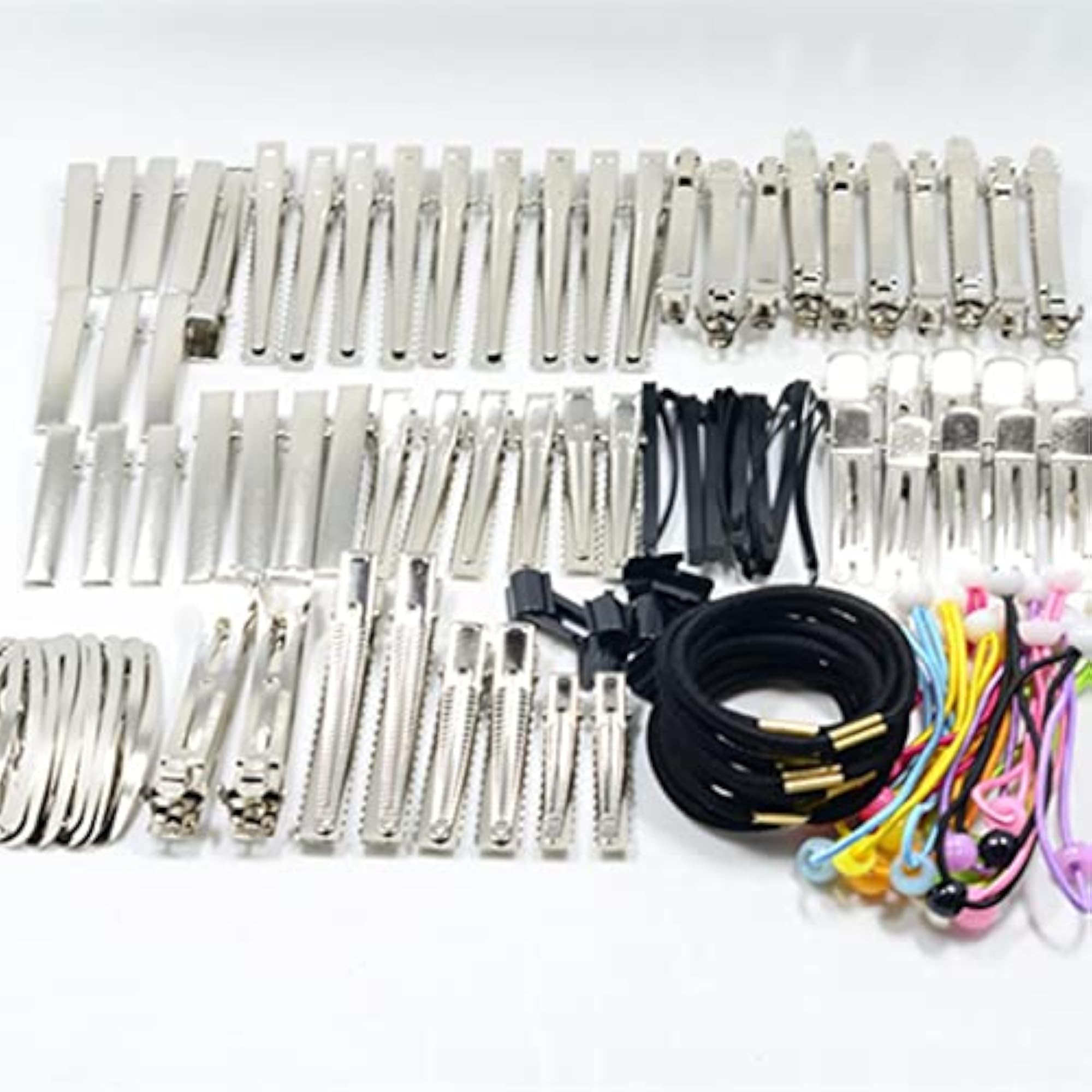 104 Pieces Wholesale Elastic Hair Ties Band Ropes for DIY