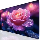 【Impression Artistique 】 Une impression artistique magnifique. Pour nos tapis souris, nous privilégions la qualité et l'esthétique ; c'est ce qui nous distingue. Tous les motifs de nos tapis antidérapant sont dessinés à la main puis imprimés dans notre usine pour garantir un rendu impeccable.