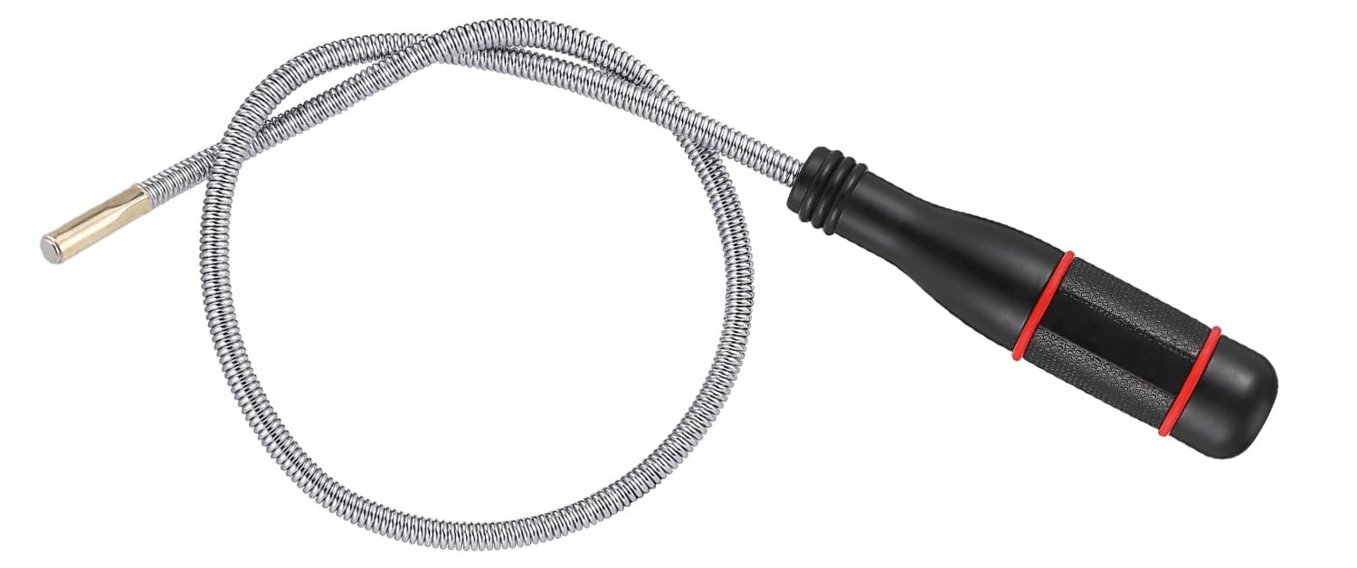 Inditrust Flexible Magnetic Pickup Tool, 60 cm, Telescopic Magnet with Non-Slip Handle, Mechanic Tools for Men