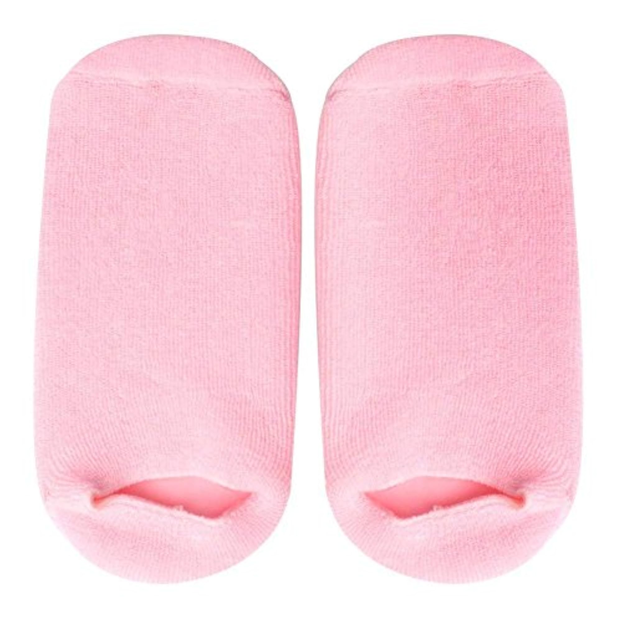 Moisturizing Natural Oil and Vitamin Reusable Whitening Exfoliating Gel Socks