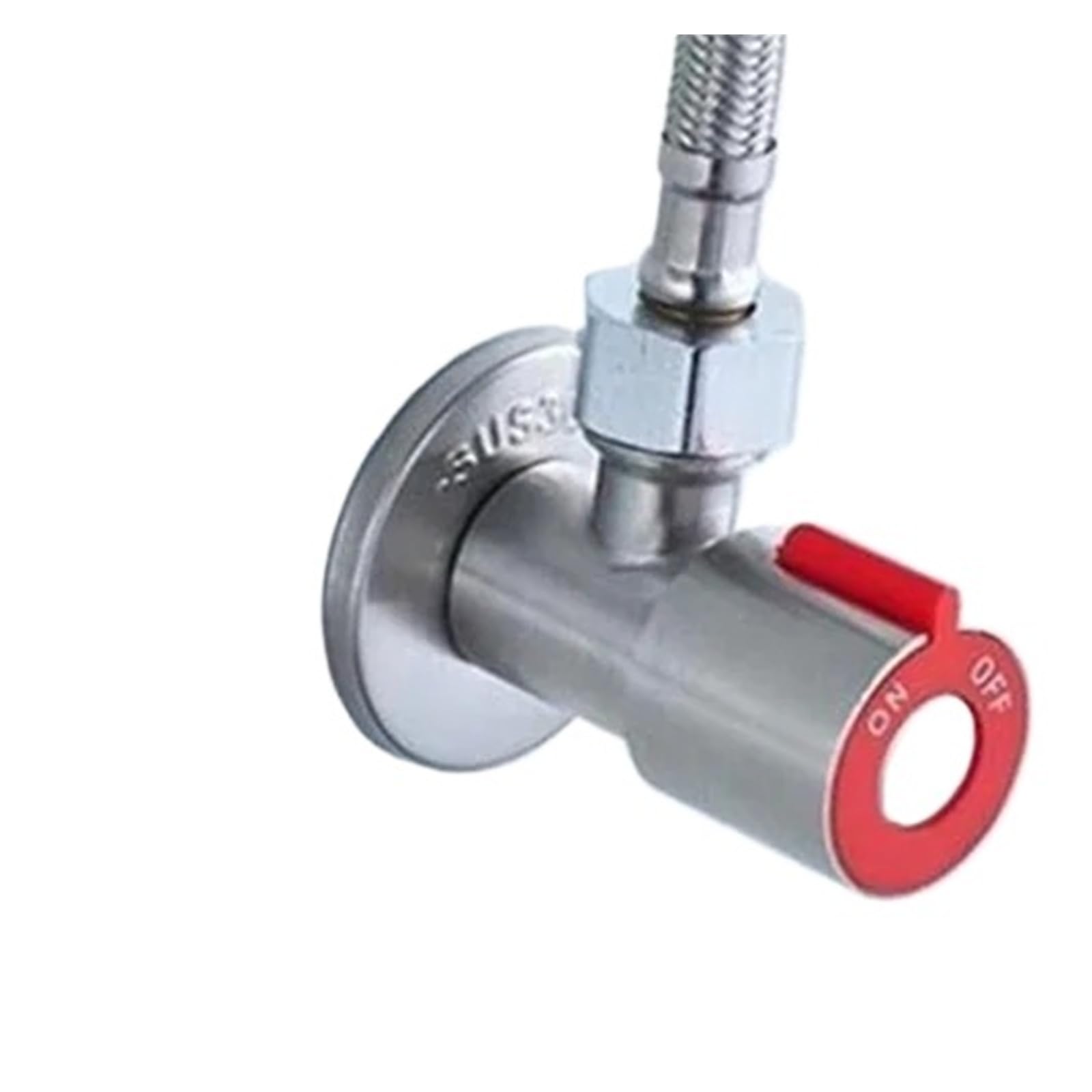 Bvhisehp Sjf8960h 304 Stainless Steel Angle Valve Hot Cold Water Control Fill Valve For Toilet Water Heater Pipeline(Sjf8960h)