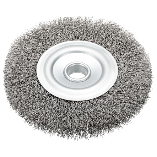 DTGN 5 Inch Wire Wheel Brush for Grinder, 5/8" Arbor