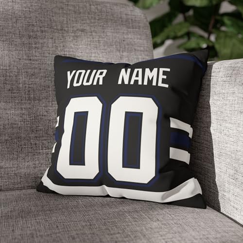 Image of ANTKING Tampa Bay Throw Pillow Personalized Custom Any Name and Number for Men Women Boy Gifts