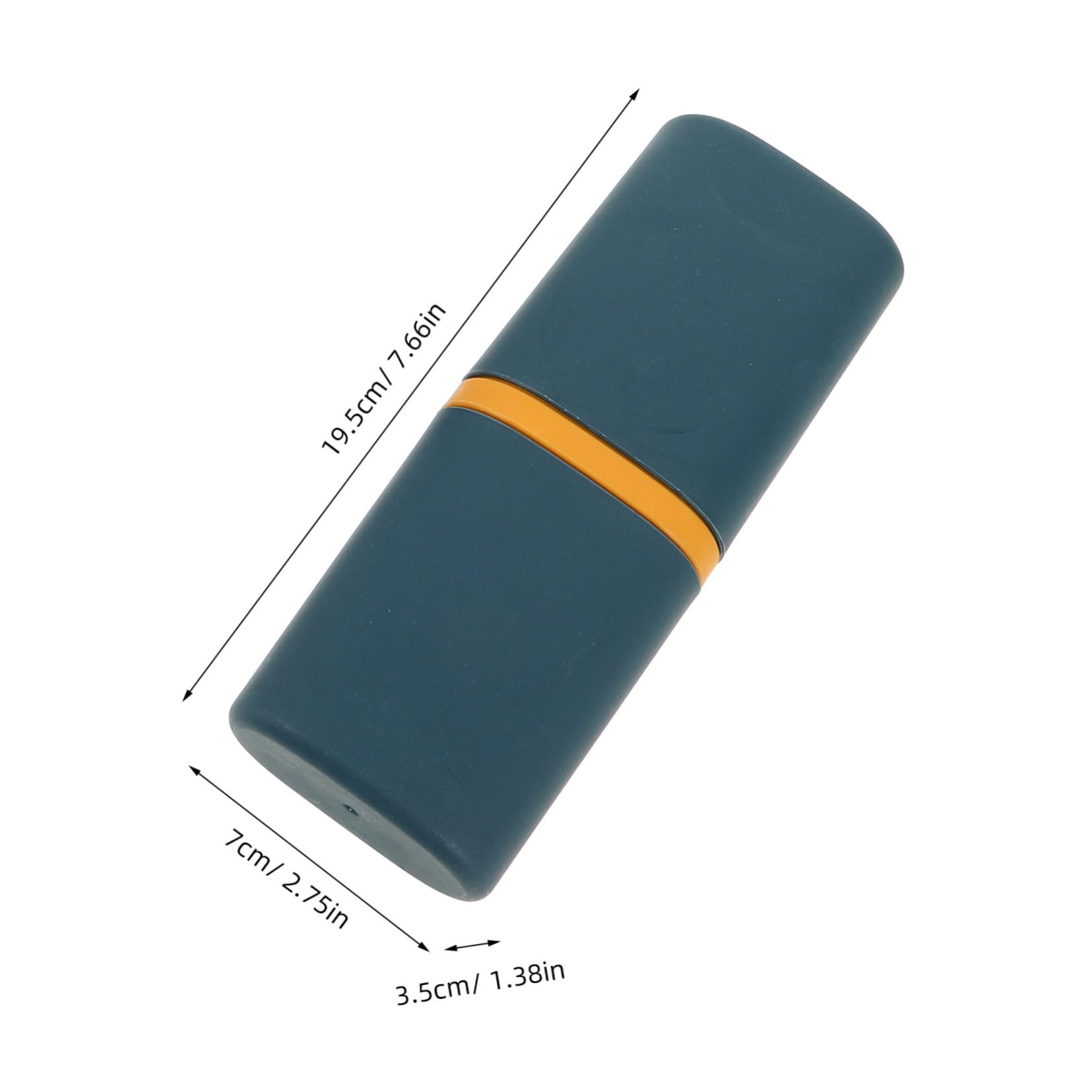 Beavorty 8pezzi Custodia per Spazzolino da Viaggio in Pp Organizer per Bagno e Campeggio con 8 Contenitori per Accessori da Viaggio