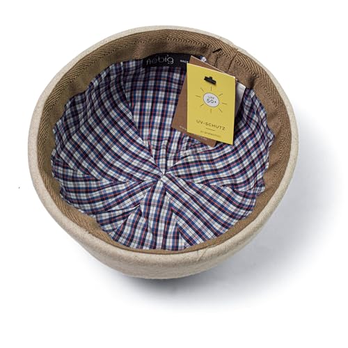Bonnet docker Cooper lin bleu Traclet pour se protéger du vent - 4